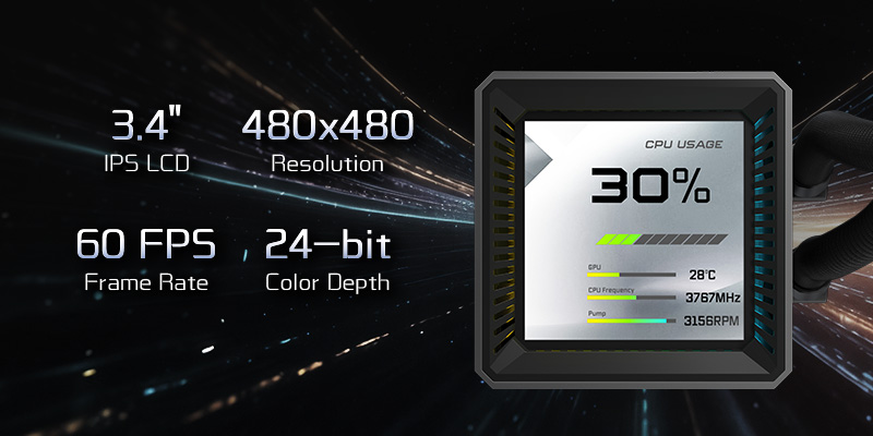 3.4 Full-Color LCD Display